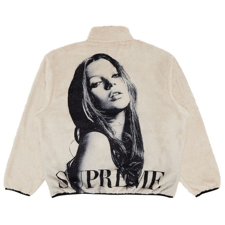 Supreme Kate Moss Fleece Jacket Natural