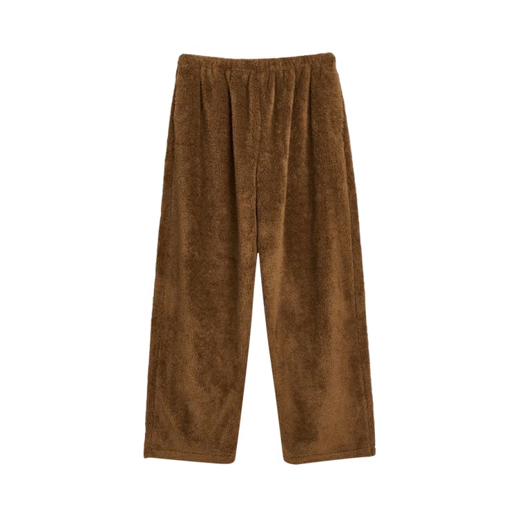 Acne Studios Teddy Fleece Pants Hazel Beige