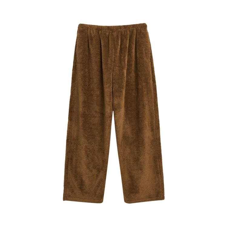 Acne Studios Teddy Fleece Pants Hazel Beige
