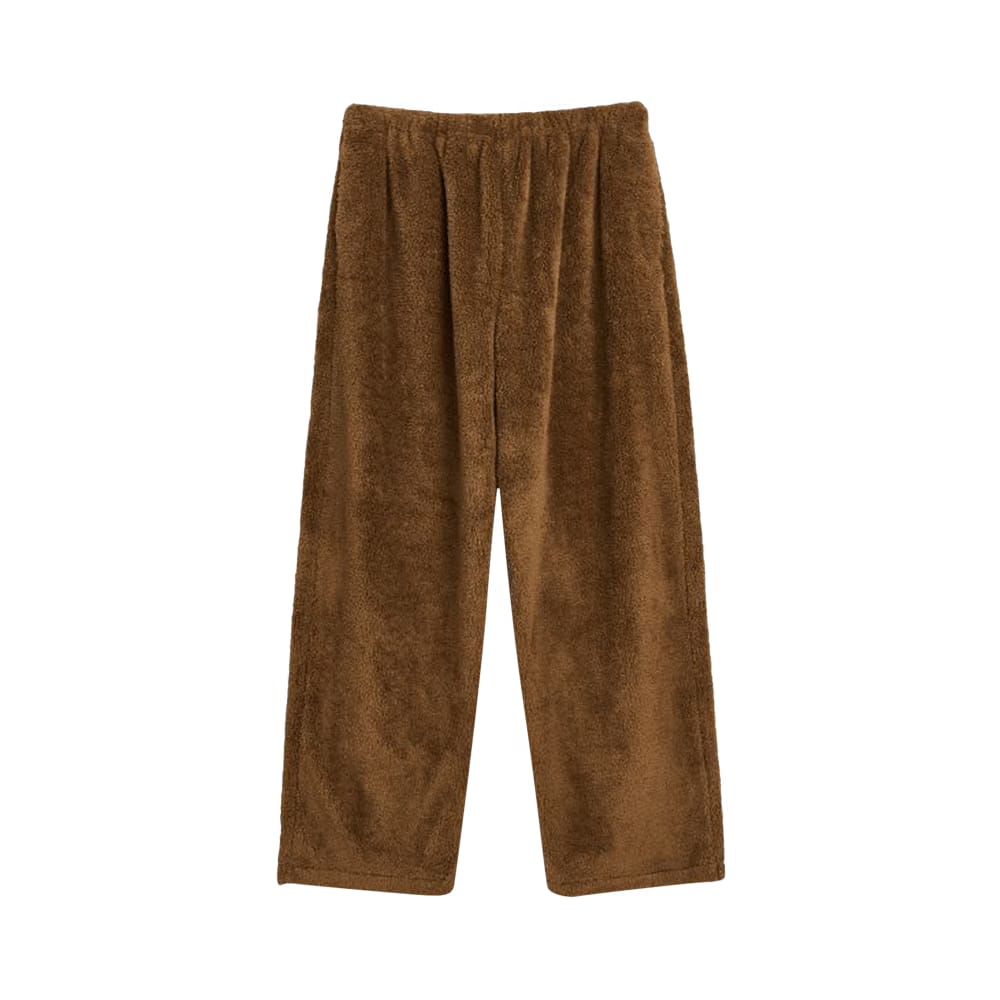 Acne Studios Teddy Fleece Pants Hazel Beige