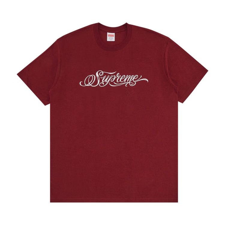 Supreme Script T-Shirt Cardinal