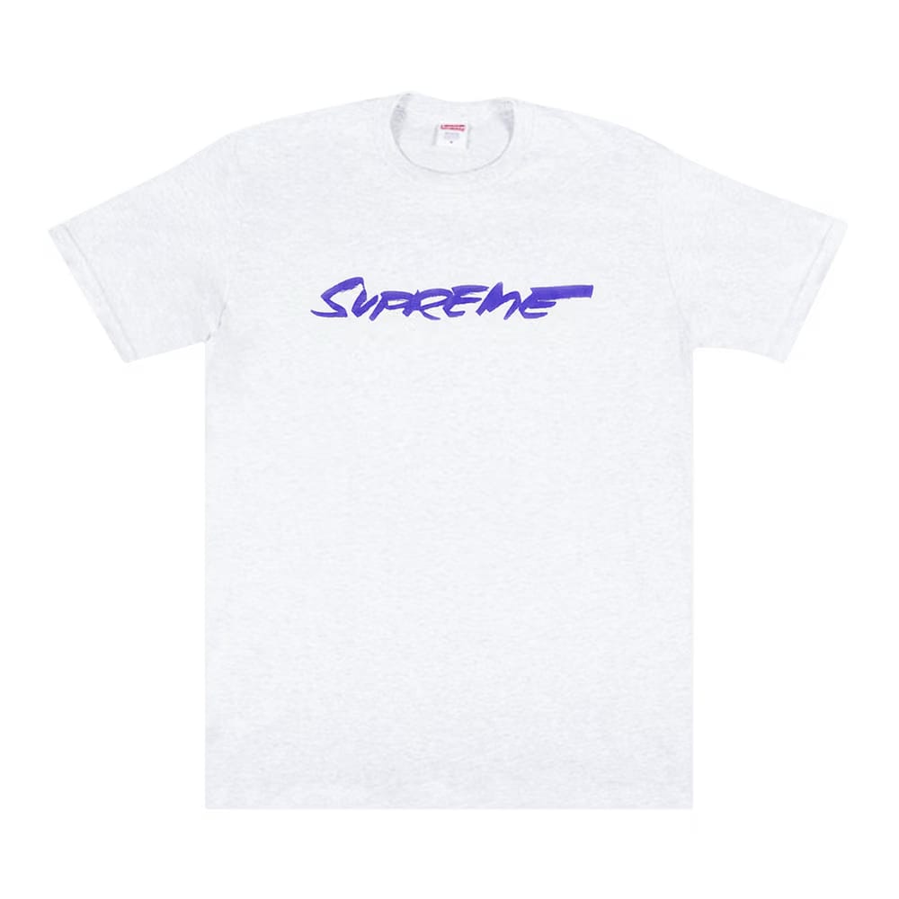 Supreme Futura Logo T-Shirt Ash Grey