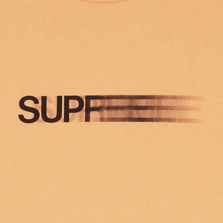 Supreme Motion Logo T-Shirt Peach