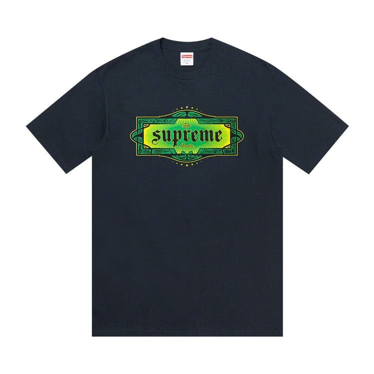 Supreme Top Shotta T-Shirt Navy