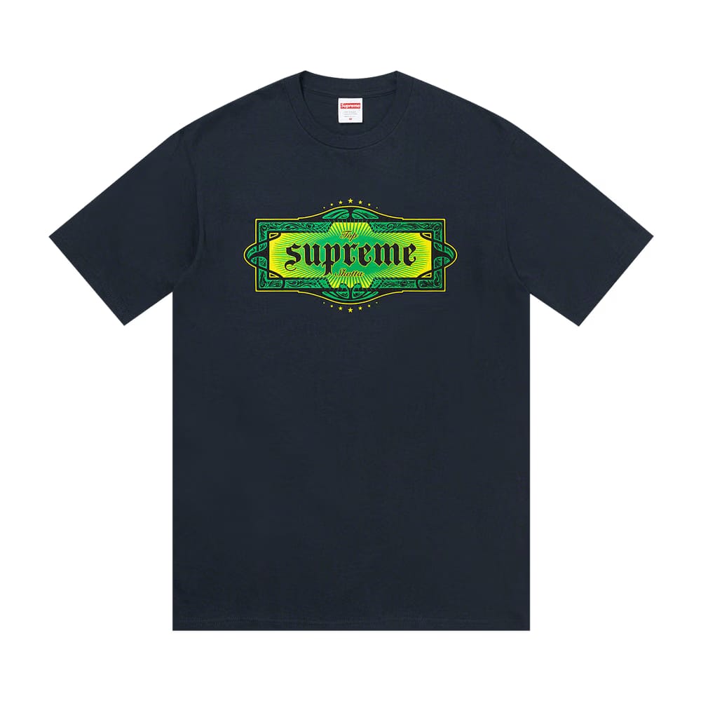 Supreme Top Shotta T-Shirt Navy