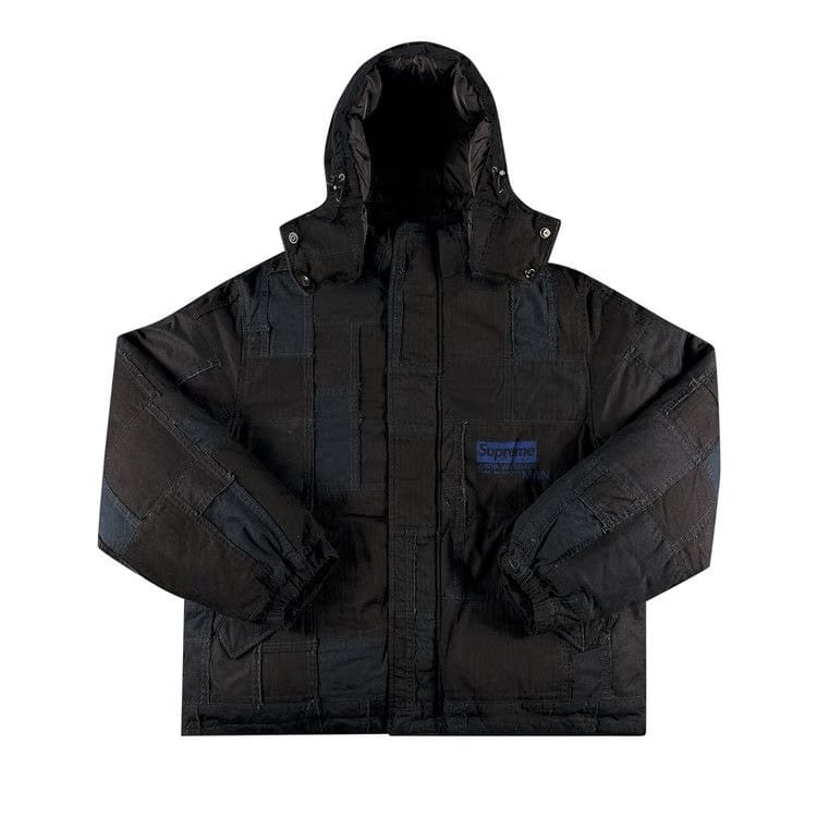 Supreme x Junya Watanabe x Comme des Garçons MAN Patchwork Puffy Jacket Black