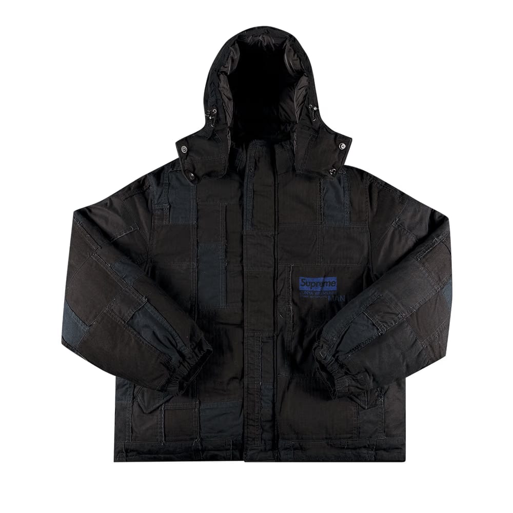 Supreme x Junya Watanabe x Comme des Garçons MAN Patchwork Puffy Jacket Black