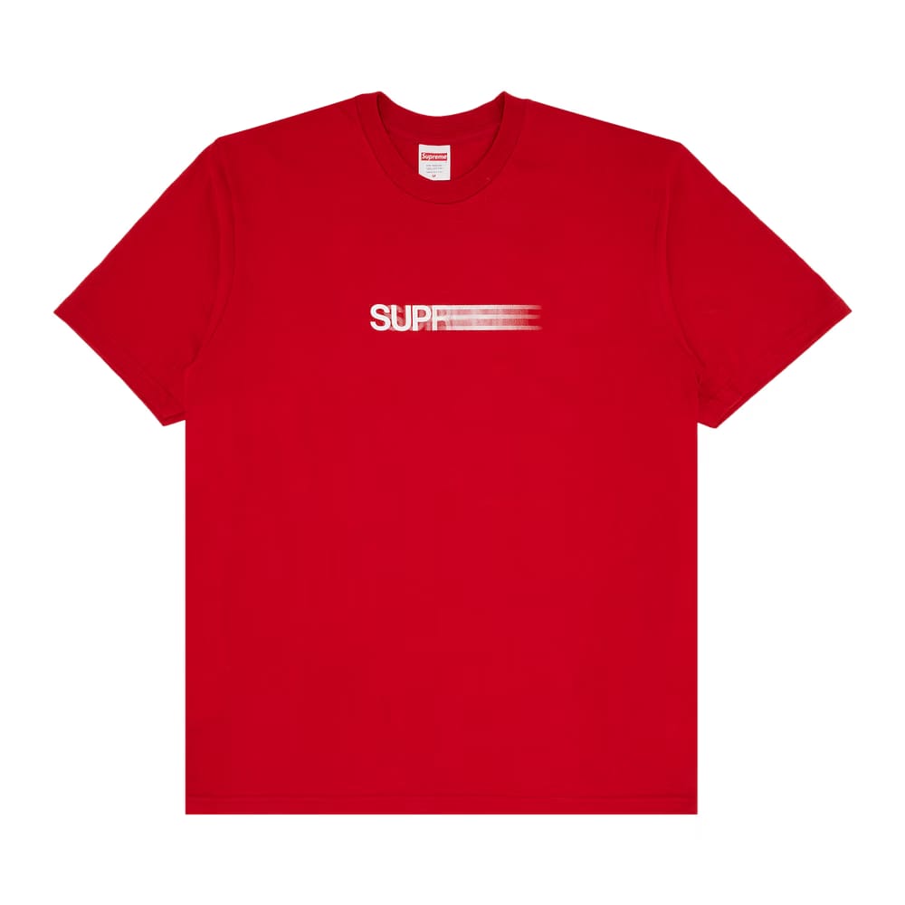 Supreme Motion Logo T-Shirt Red
