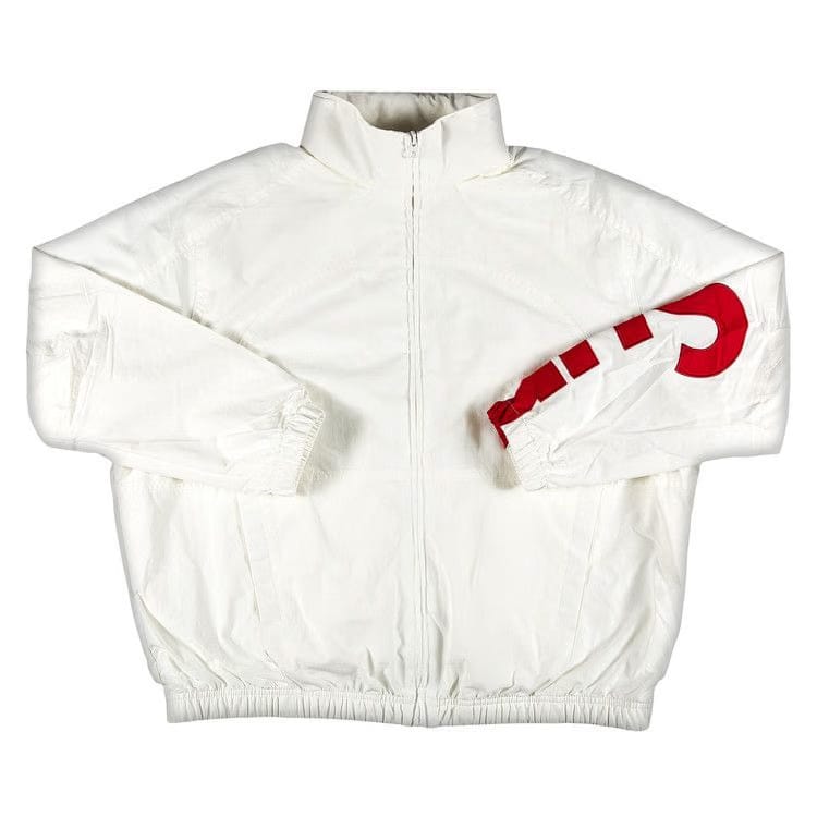 Supreme Spellout Track Jacket White