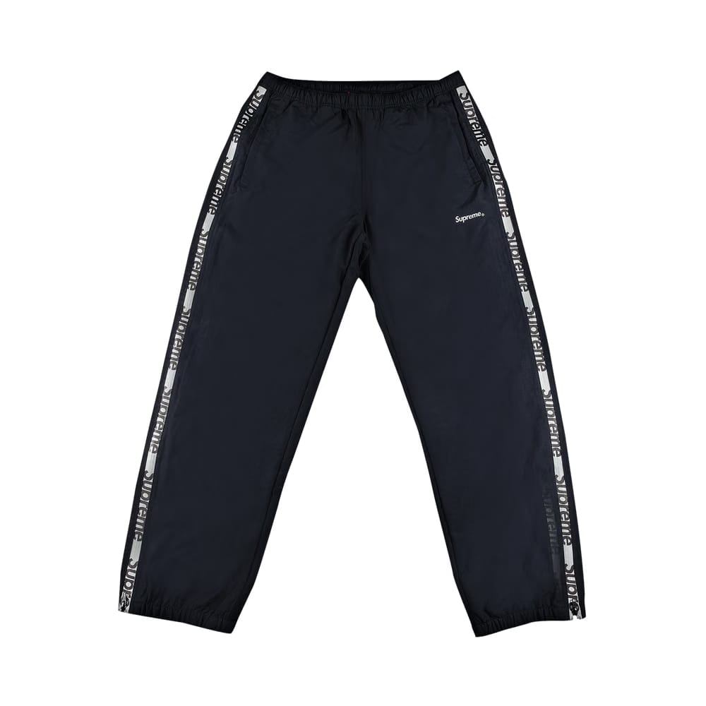 Supreme Reflective Zip Track Pant Black