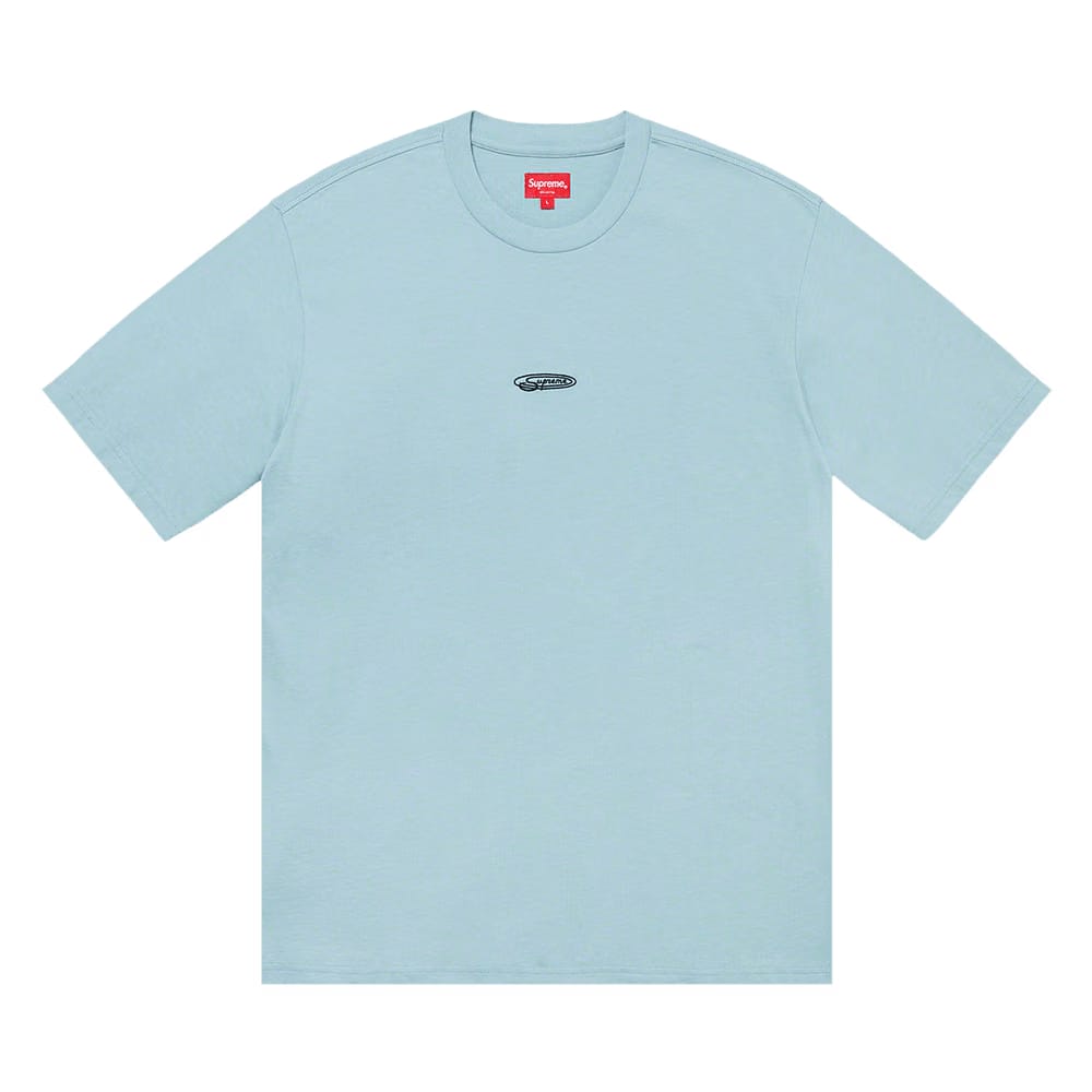 Supreme Oval Shorts-Sleeve Top Light Slate
