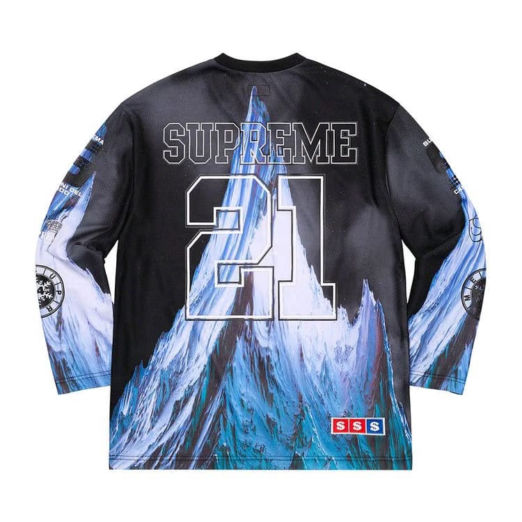 Supreme Mountain Hockey Jersey Black