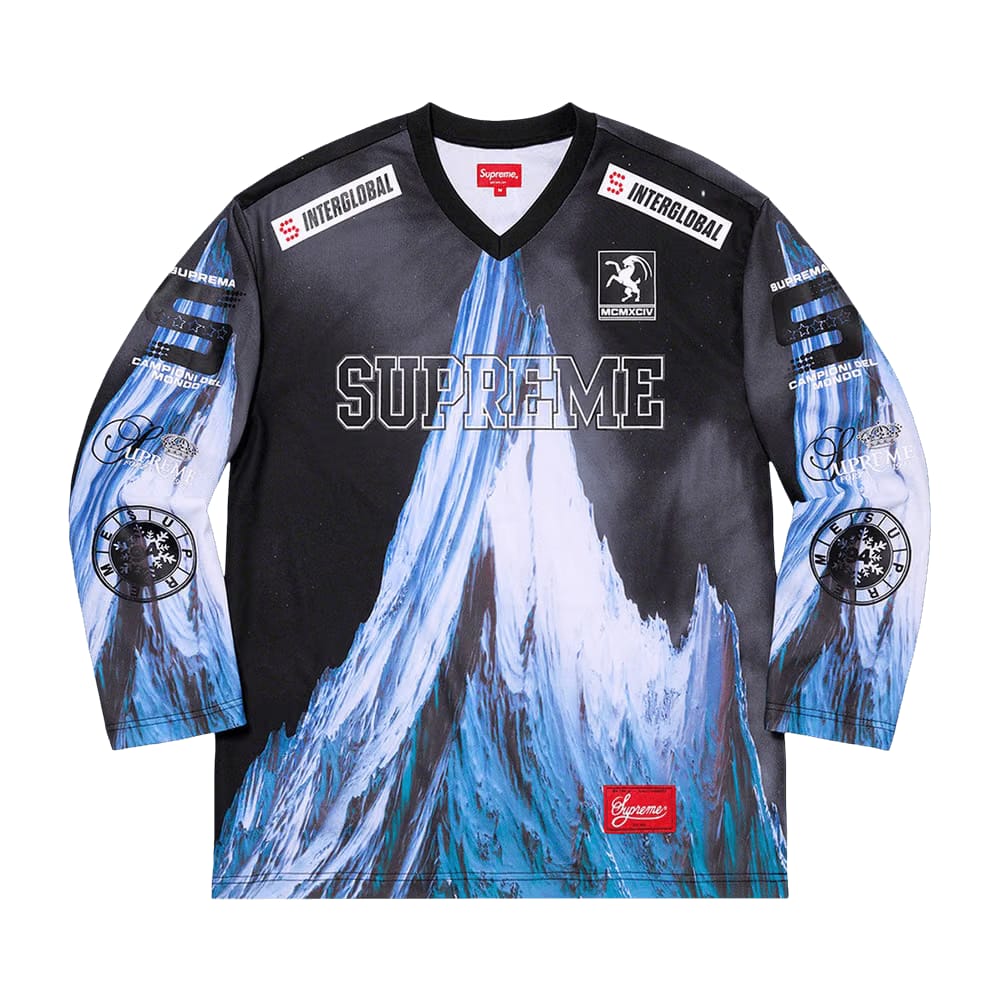 Supreme Mountain Hockey Jersey Black