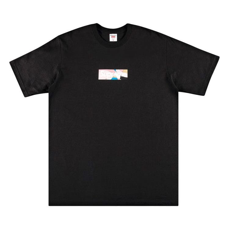 Supreme x Emilio Pucci Box Logo T-Shirt Black/Dusty Pink