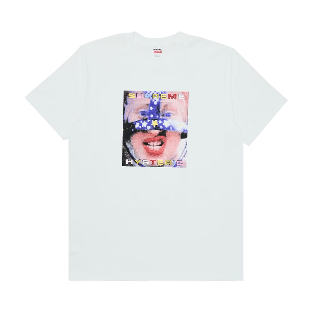 Supreme x HYSTERIC GLAMOUR Headcase T-Shirt White