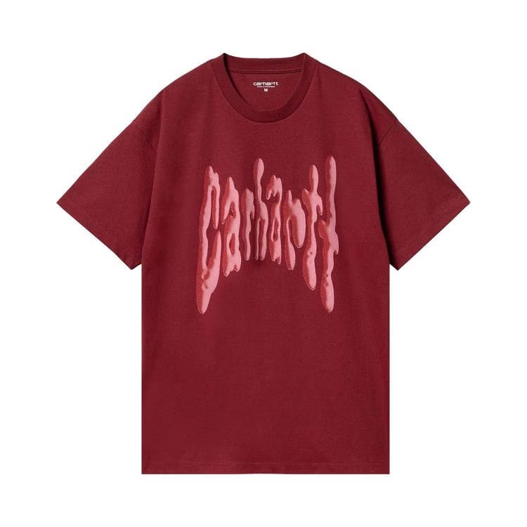 Carhartt WIP Shorts-Sleeve Goo T-Shirt Scarlet