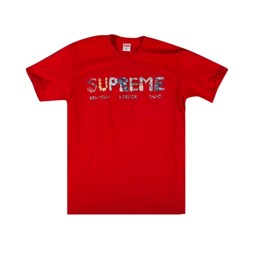 Supreme Crystals T-Shirt Red