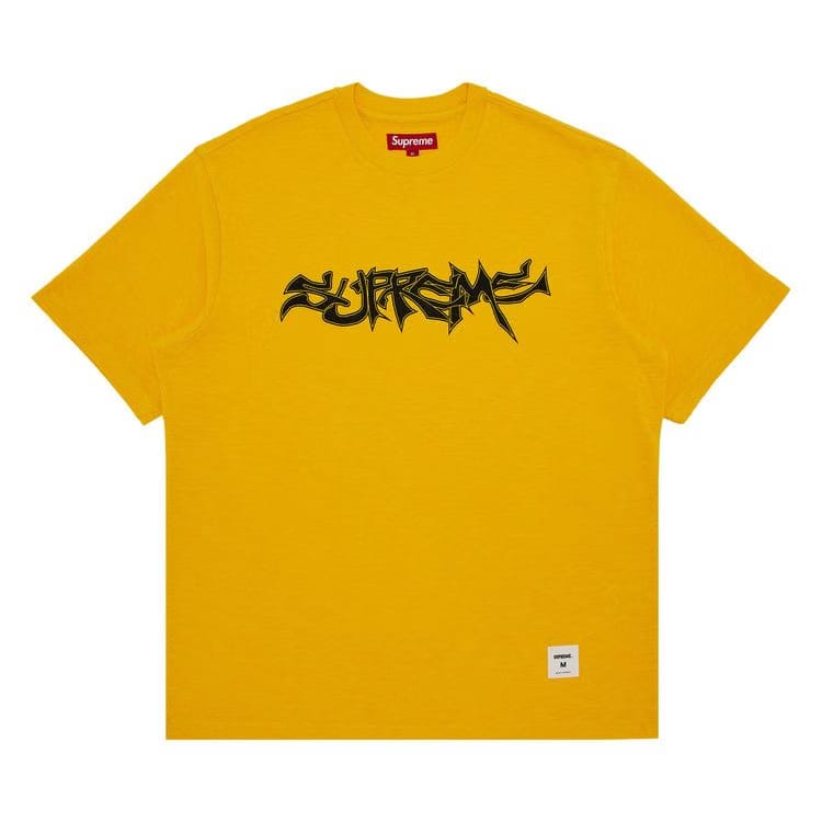 Supreme Mental Shorts-Sleeve Top Yellow