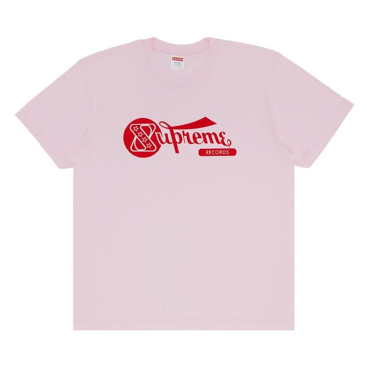 Supreme Records T-Shirt Light Pink