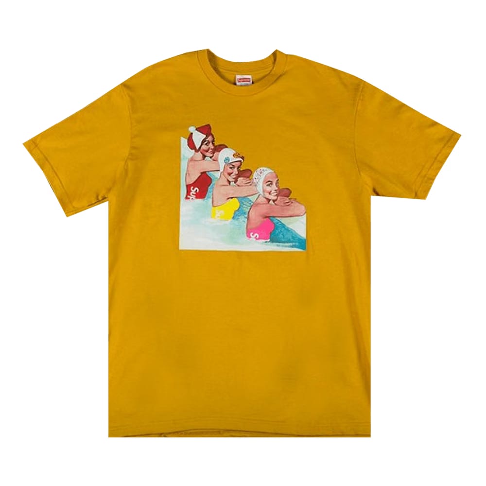 Supreme Swimmers T-Shirt Mustard