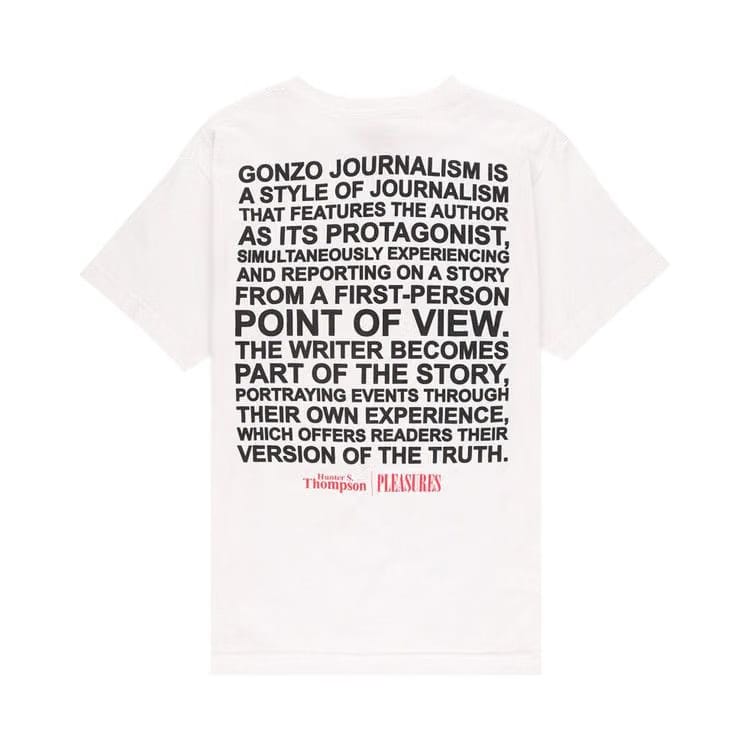 Pleasures Badge T-Shirt White