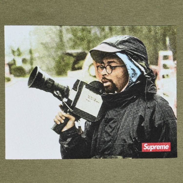 Supreme x 40 Acres Spike T-Shirt Light Olive