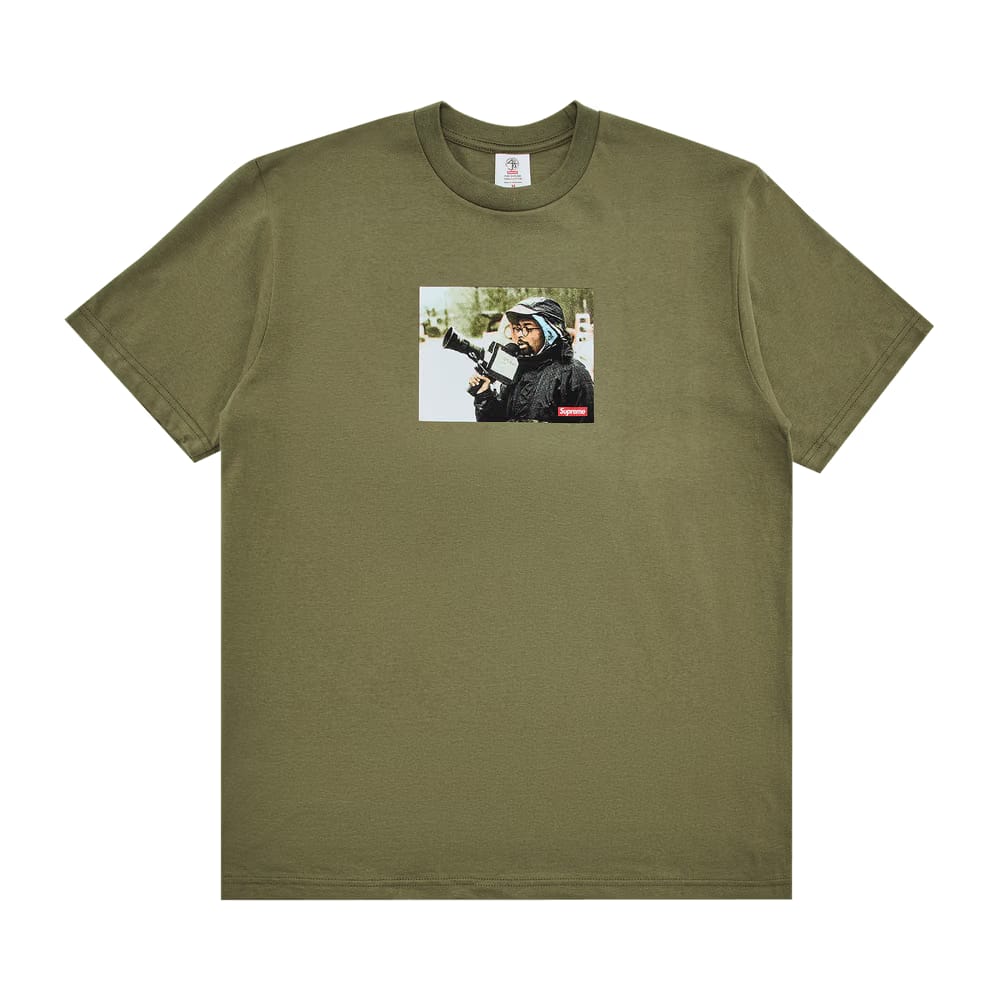 Supreme x 40 Acres Spike T-Shirt Light Olive