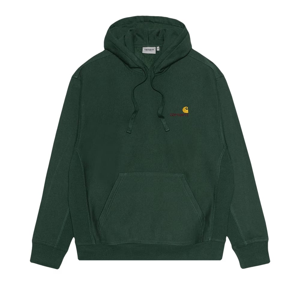 Carhartt WIP Hooded American Script Sweatshirt Grove