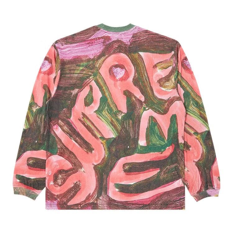 Supreme Paint Long-Sleeve Top Multicolor