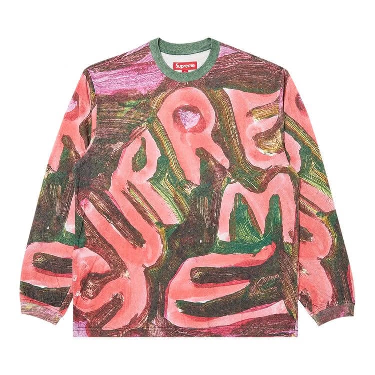 Supreme Paint Long-Sleeve Top Multicolor