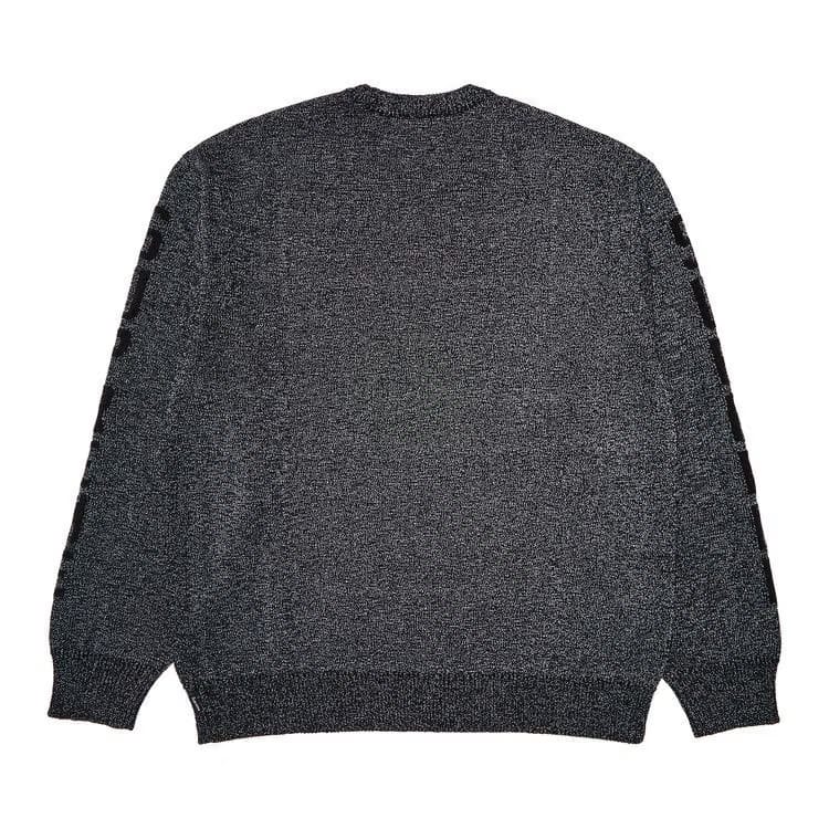 Supreme Reflective Sweater Black