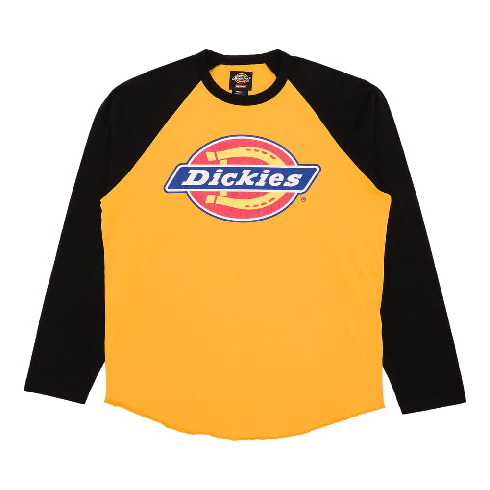 Supreme x Dickies Raglan Long-Sleeve Top Gold
