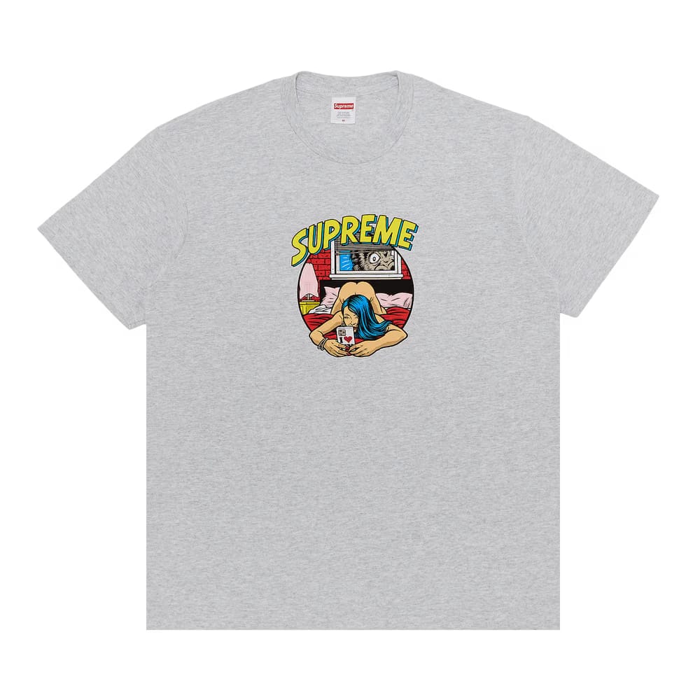 Supreme Bedroom T-Shirt Ash Grey