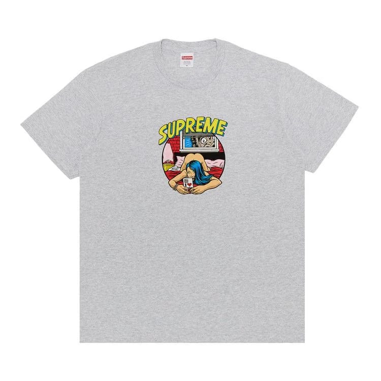 Supreme Bedroom T-Shirt Ash Grey
