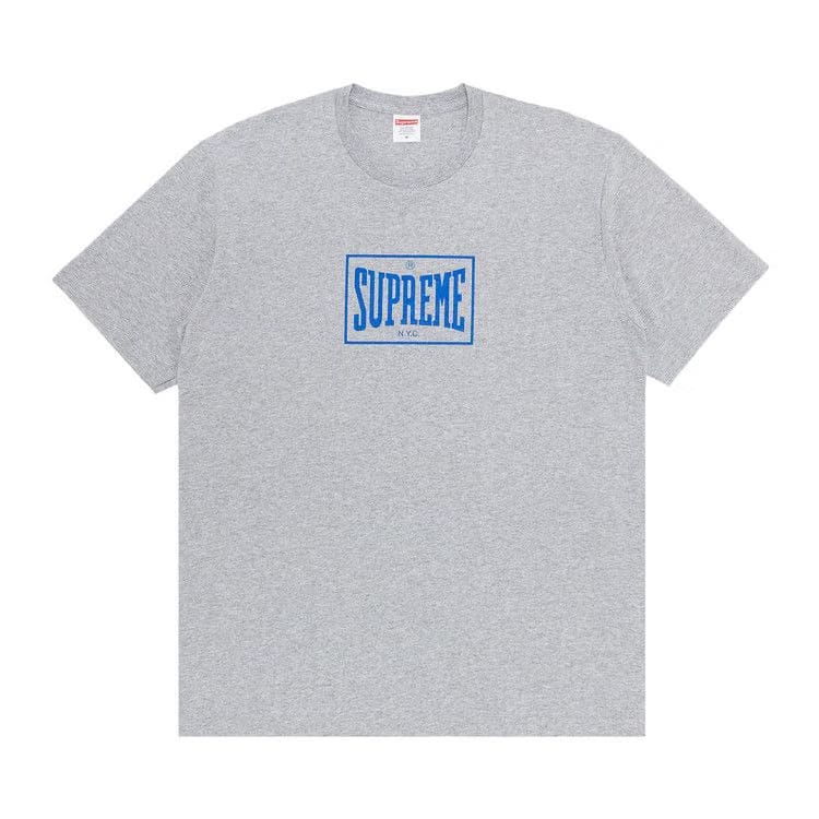 Supreme Warm Up T-Shirt Heather Grey