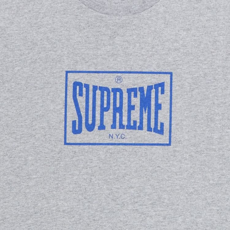 Supreme Warm Up T-Shirt Heather Grey