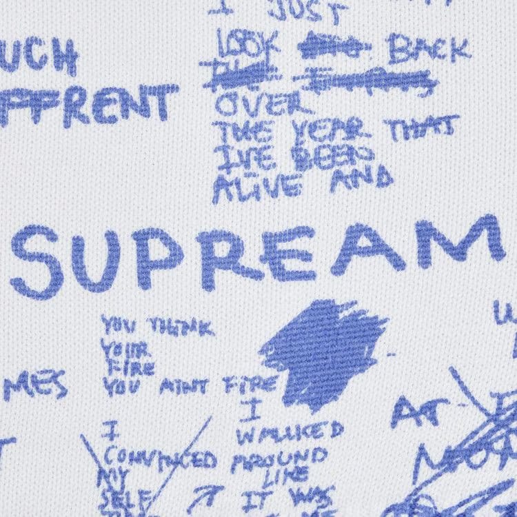 Supreme Gonz Poems Sweater White