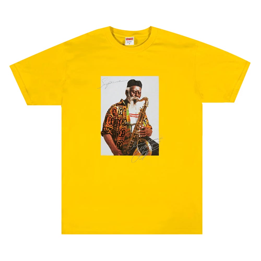 Supreme Pharoah Sanders T-Shirt Yellow