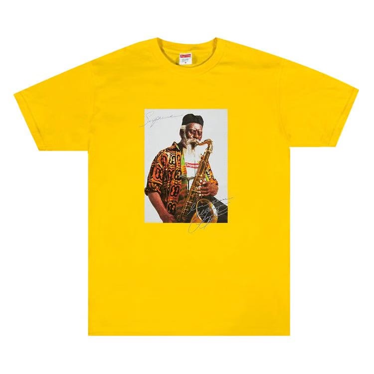 Supreme Pharoah Sanders T-Shirt Yellow