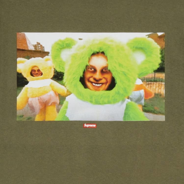 Supreme x Aphex Twin Donkey Rhubarb Long-Sleeve T-Shirt Light Olive