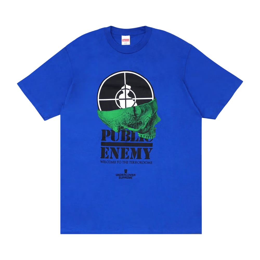 Supreme x Undercover x Public Enemy Terrordome T-Shirt Royal