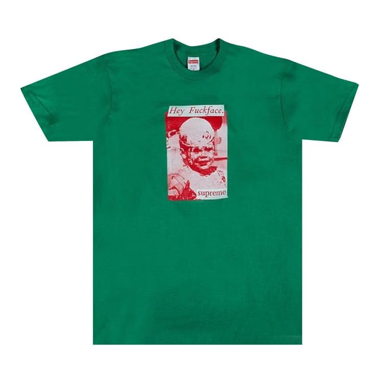 Supreme Fuck Face T-Shirt Green