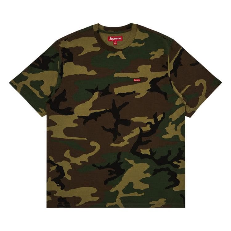 Supreme Small Box T-Shirt Woodland Camo