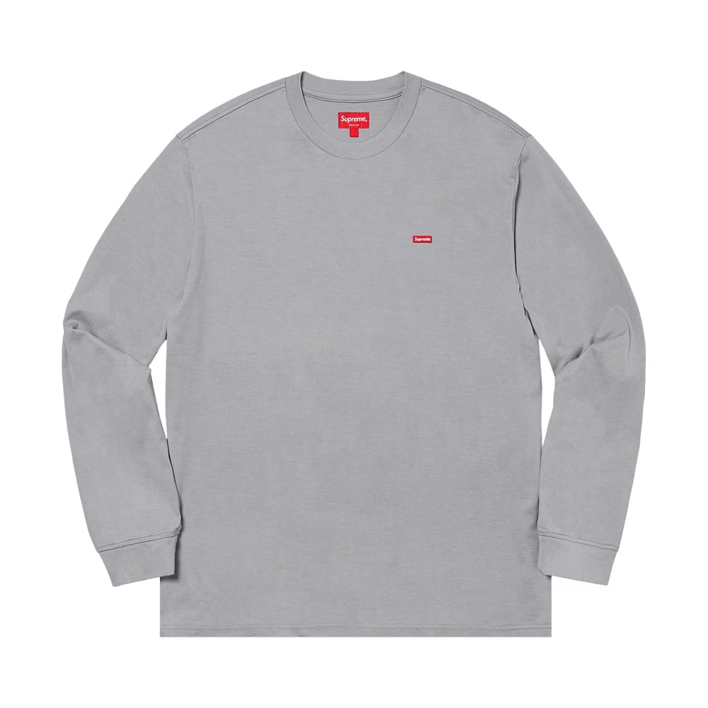 Supreme Small Box Long-Sleeve T-Shirt Grey