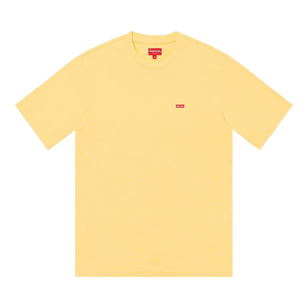Supreme Small Box T-Shirt Pale Yellow