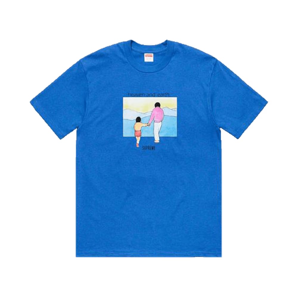 Supreme Heaven And Earth T-Shirt Royal
