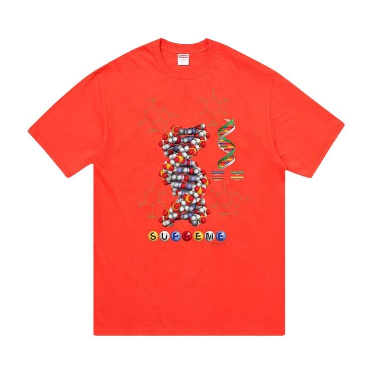 Supreme DNA T-Shirt Bright Orange
