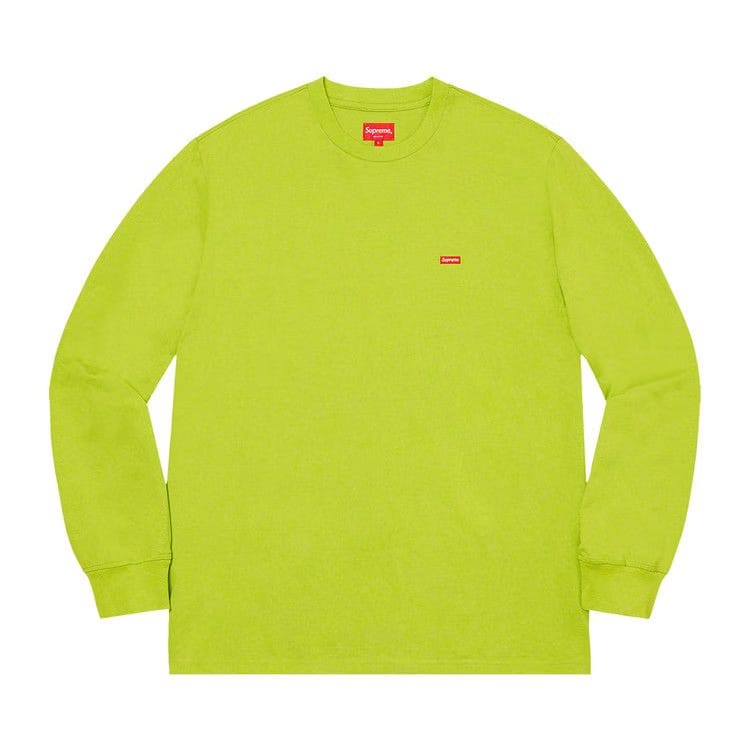 Supreme Small Box Long-Sleeve T-Shirt Dark Lime
