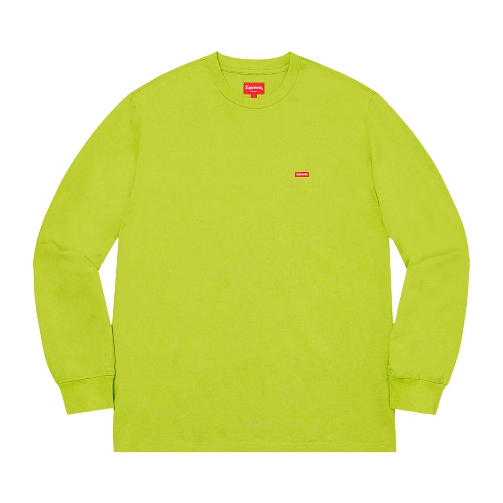 Supreme Small Box Long-Sleeve T-Shirt Dark Lime