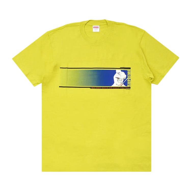 Supreme We're Back T-Shirt Sulfur